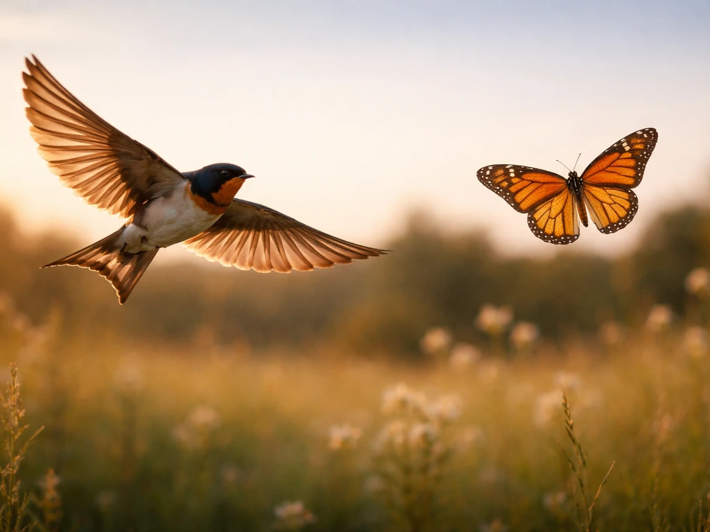 bird wings and butterfly wings are examples of