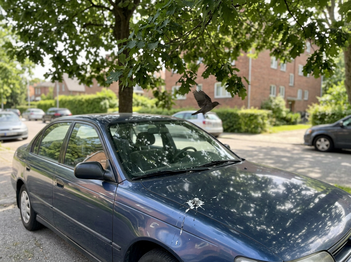 Bird Pooping on Car Meaning Spiritual and Practical Steps