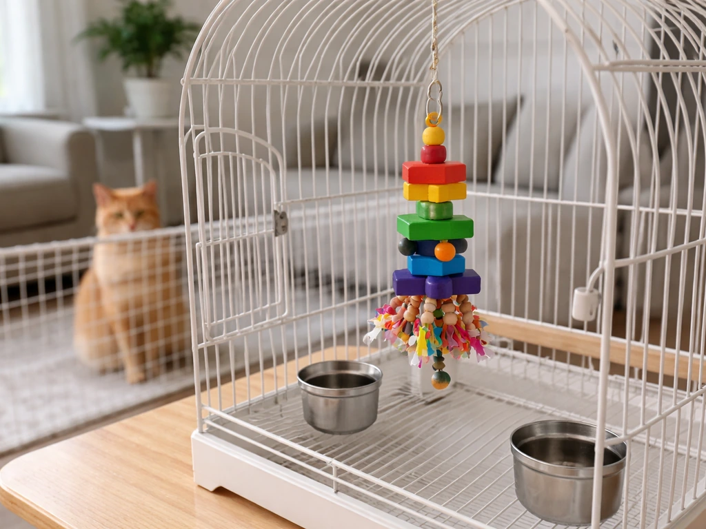 best cat bird toy