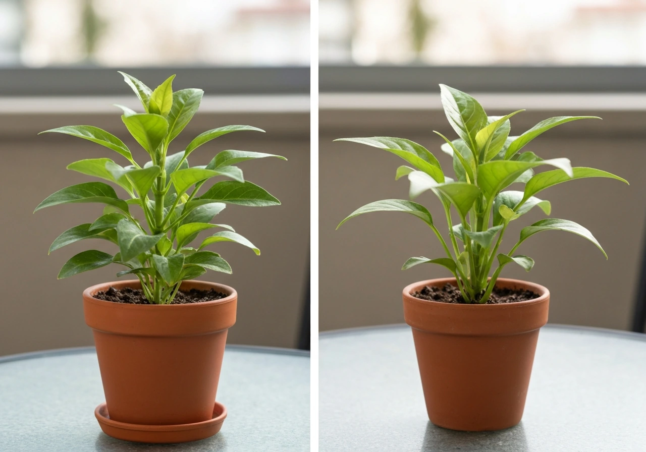 does fertilizer make plants grow bigger