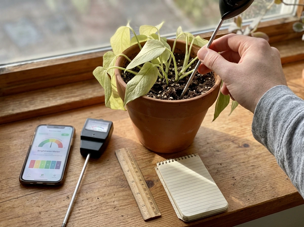 Troubleshooting tools used to diagnose why a plant isn’t growing