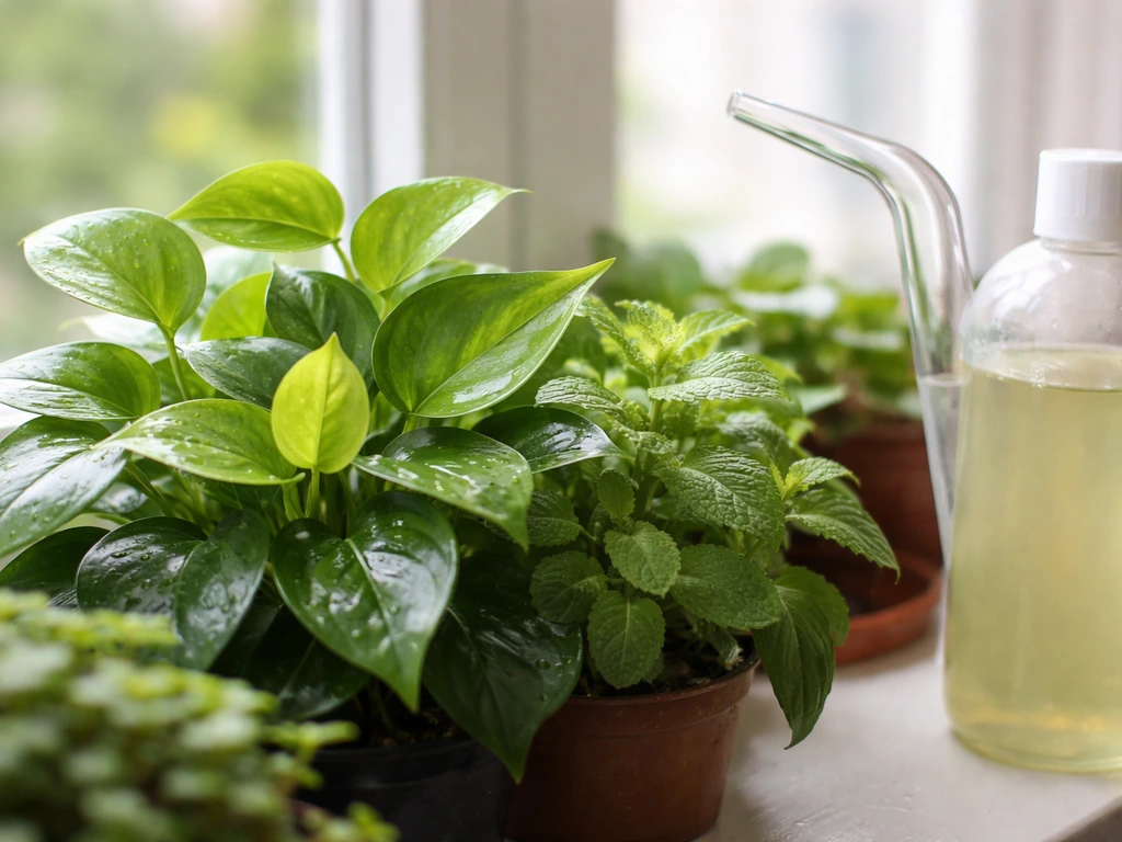 what liquid makes plants grow faster