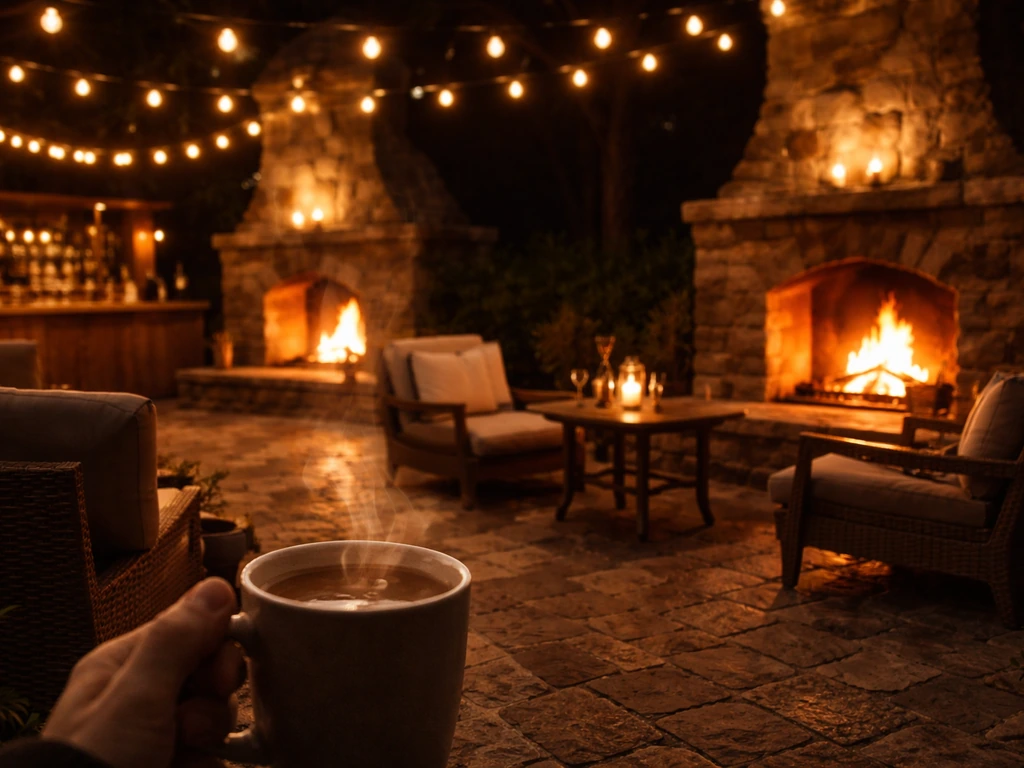 the fifth: fireside patio and bar reviews