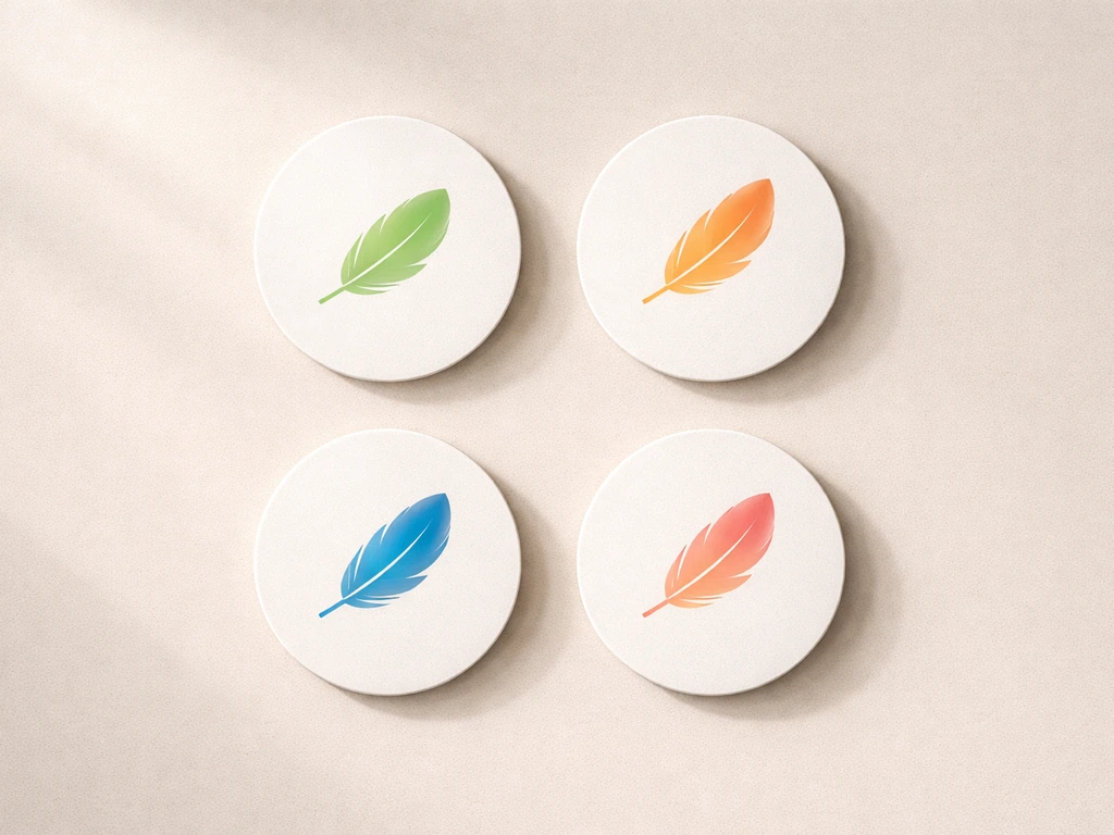 Four simple icons on a clean background showing categories for renting a bird decisions