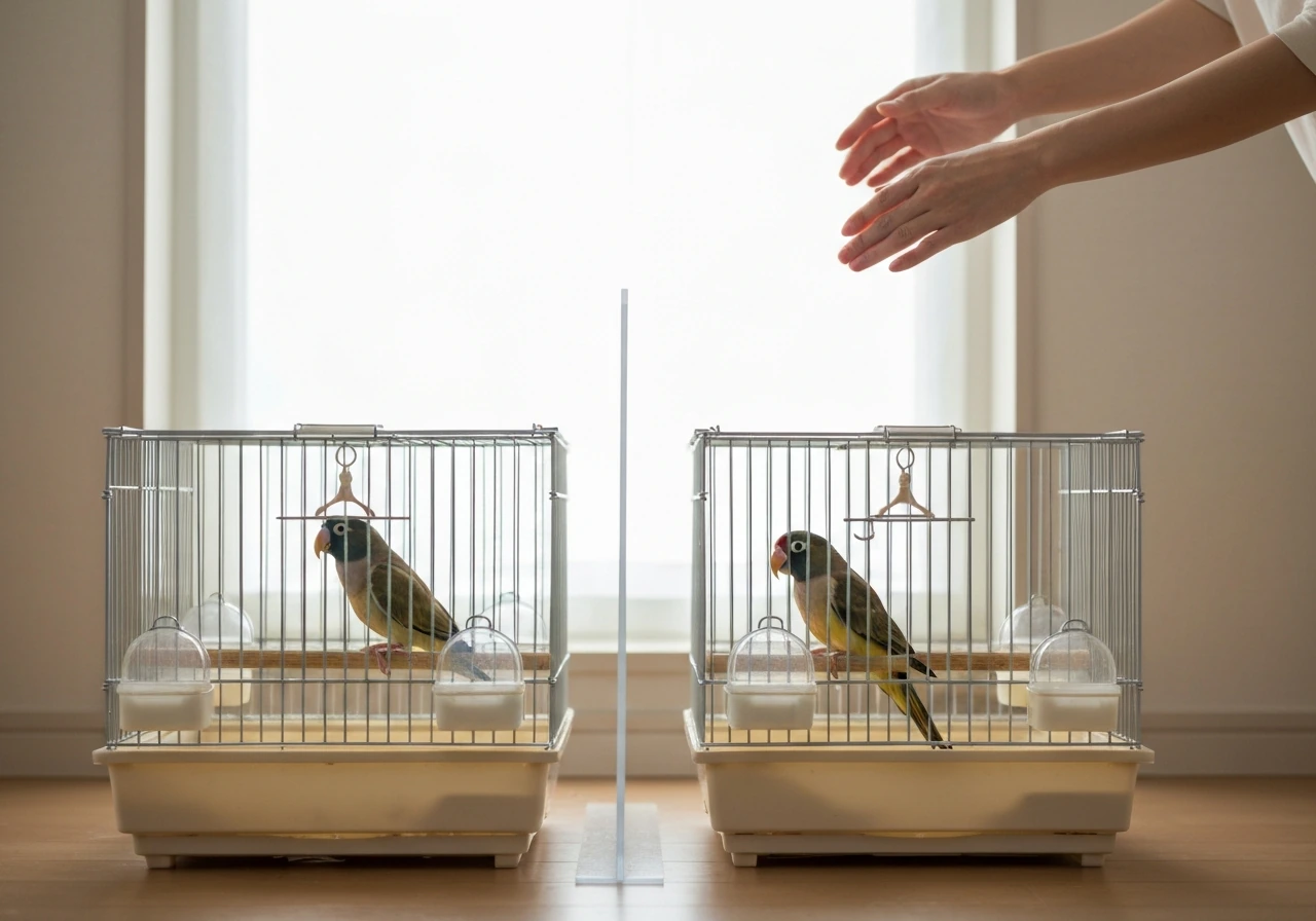 how to introduce a new bird