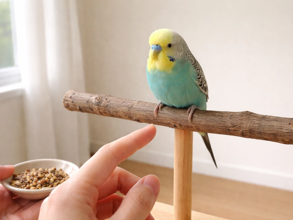 how to teach bird to step up