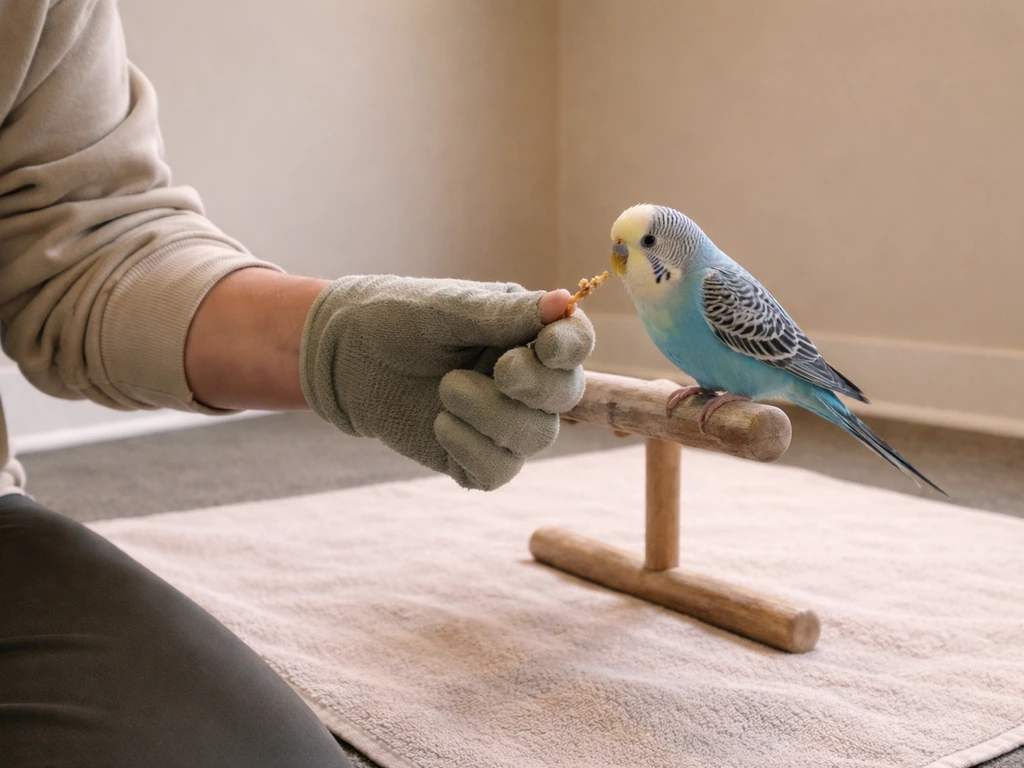 how to teach bird to fly