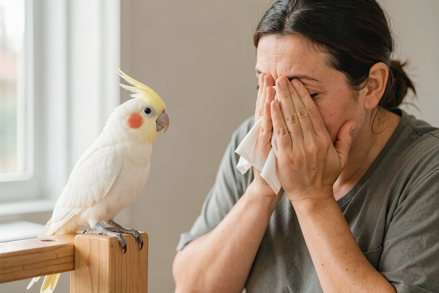 How to Teach Your Bird to Say Peekaboo Step by Step