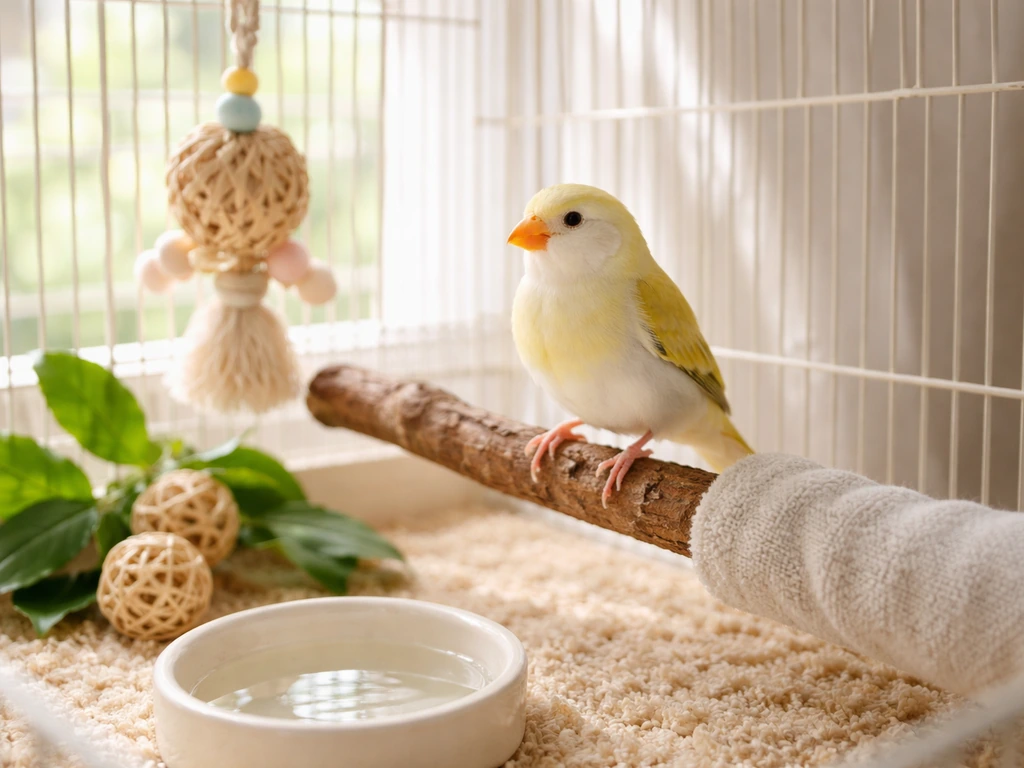 how to make a bird happy