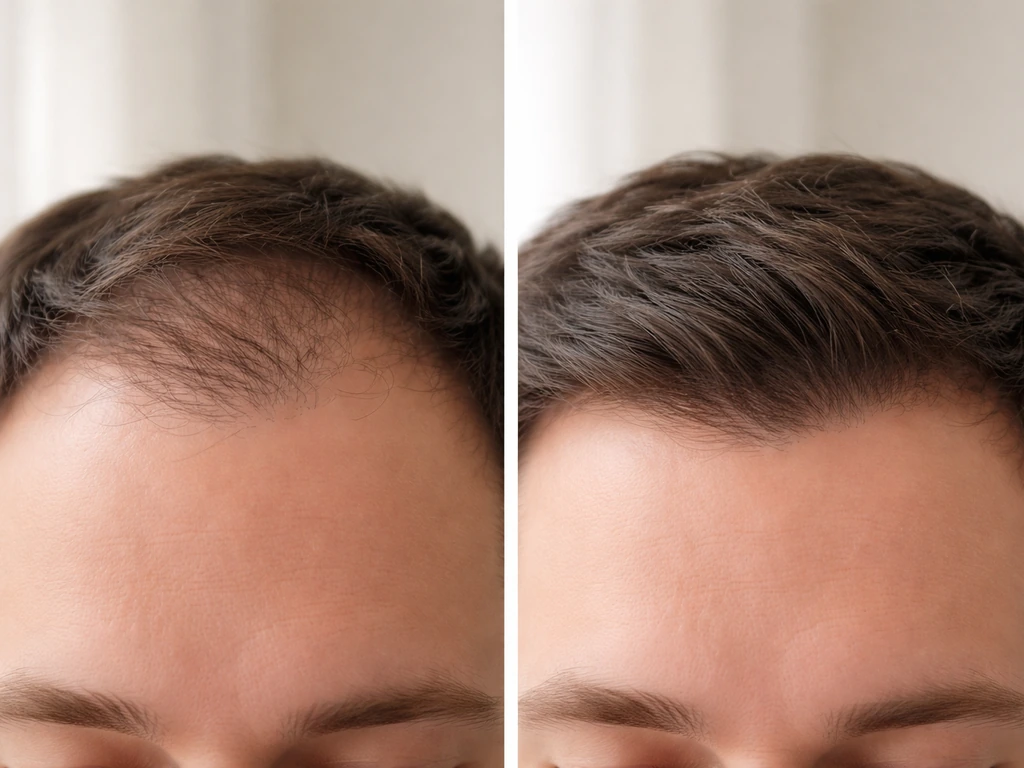 how to grow thinning hairline