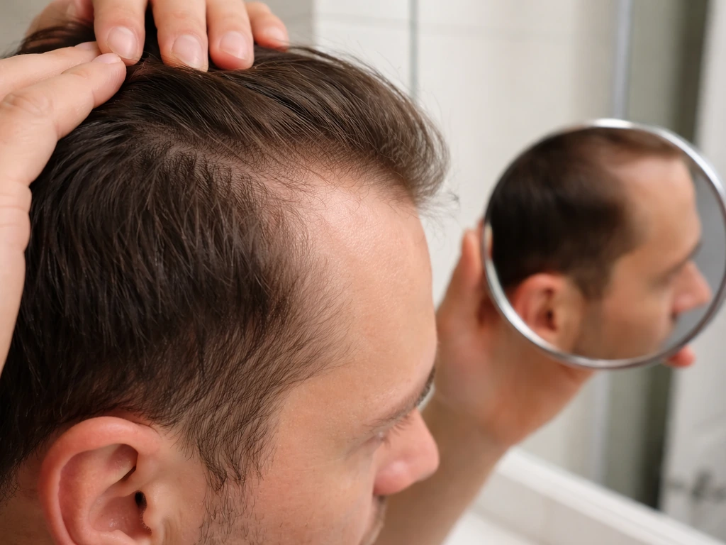 how to grow temple hair back