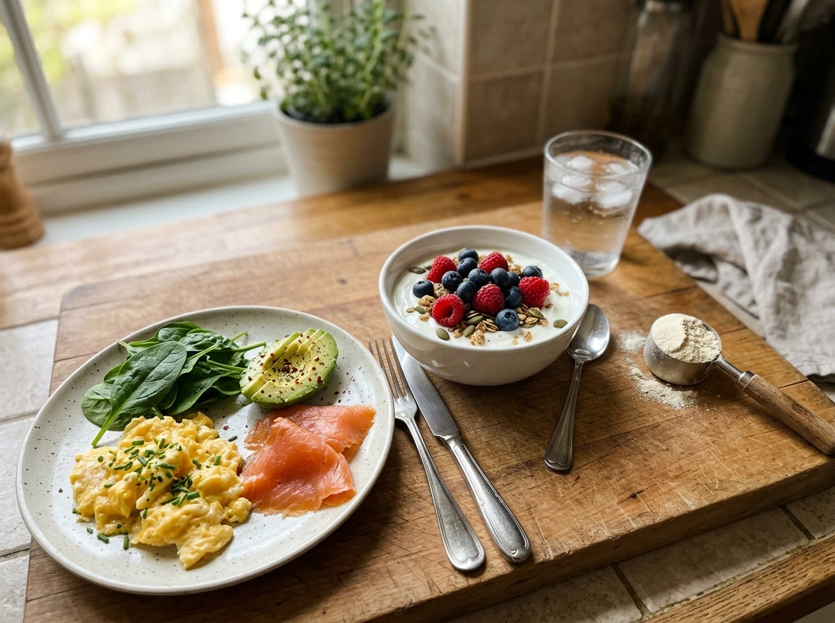 Protein-focused meal ingredients to support hair growth for a wedding timeline.