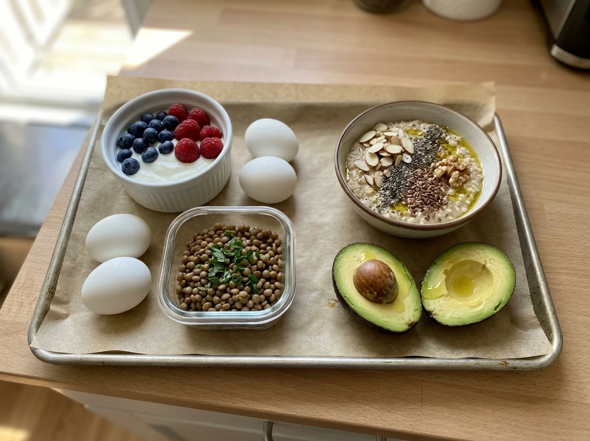 Meal-prep foods tailored for regrowth vs length and thickness goals