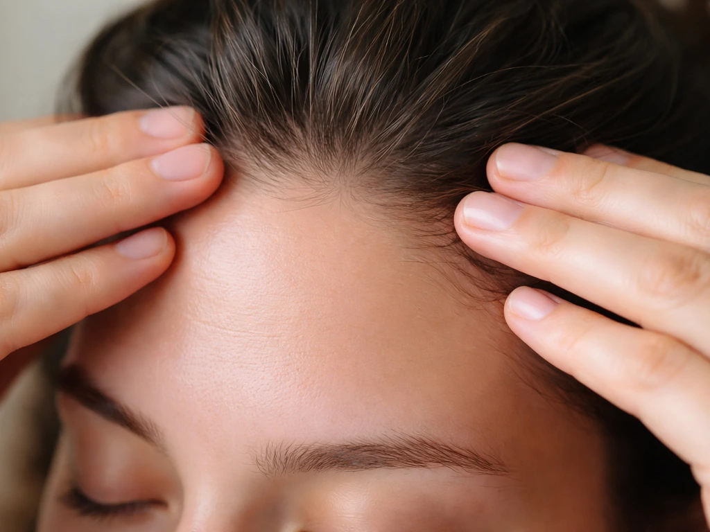 how to grow hair at forehead