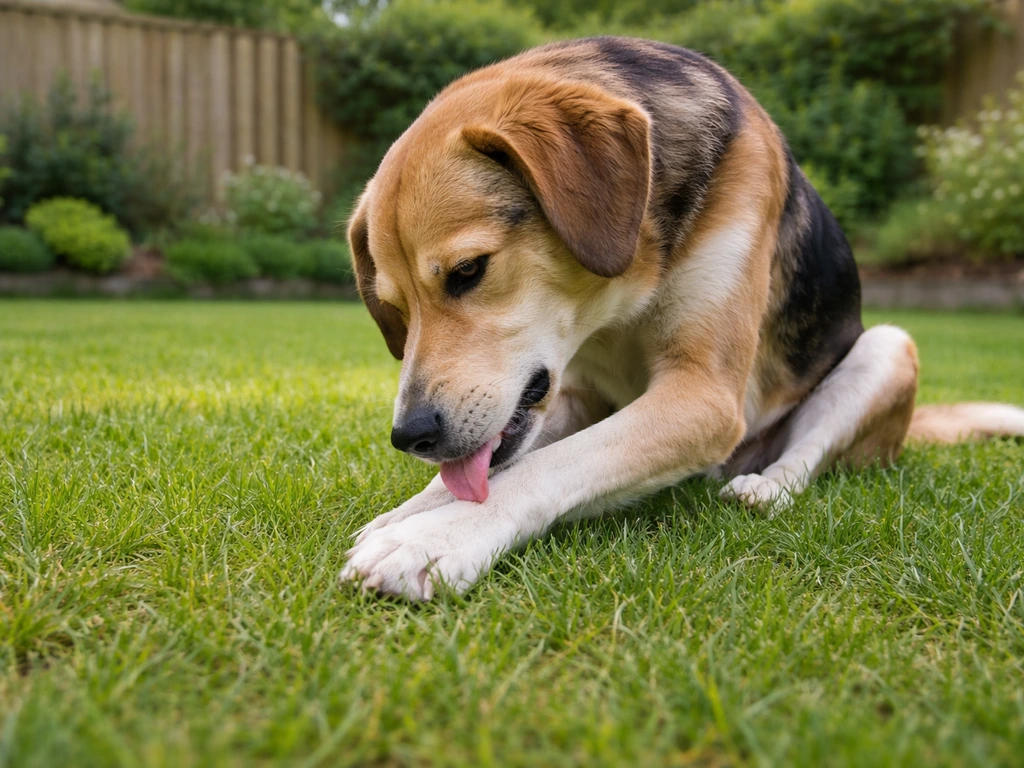 hond allergie gras