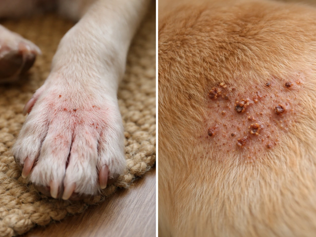 allergie gras hond