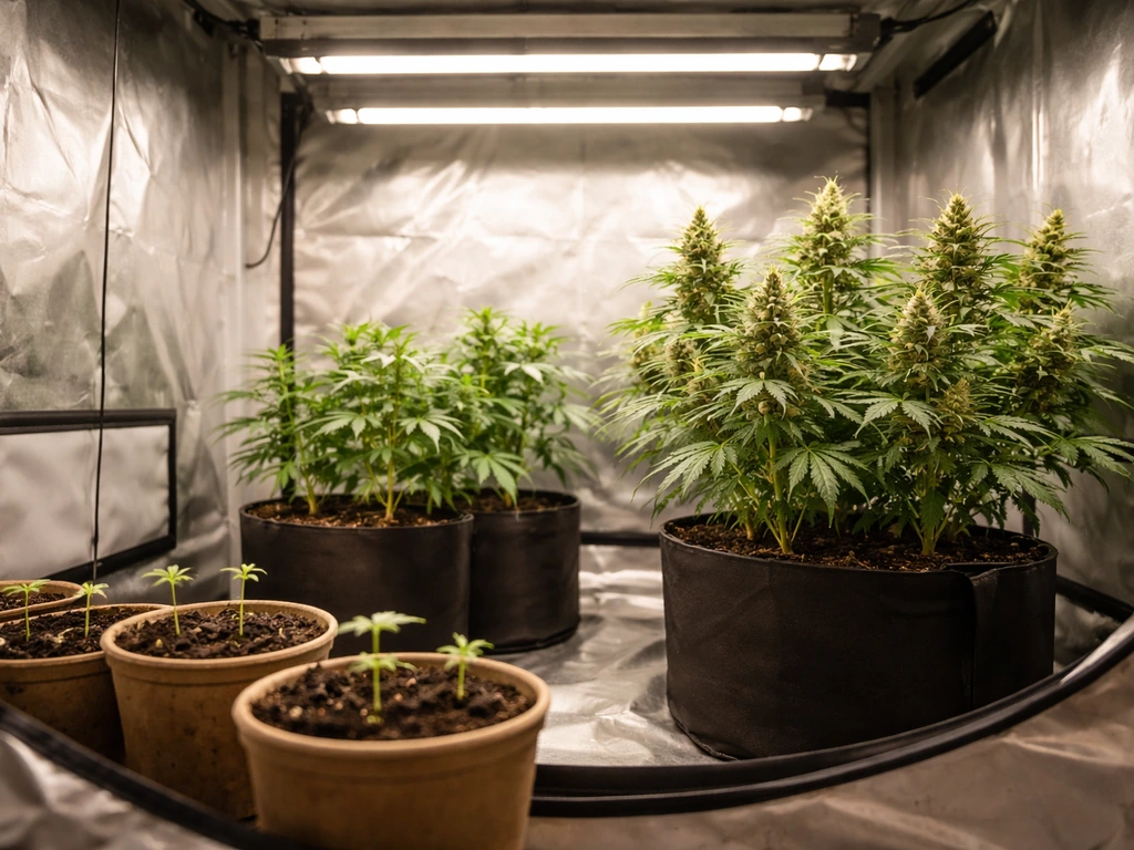 how to grow weed indoors from seed