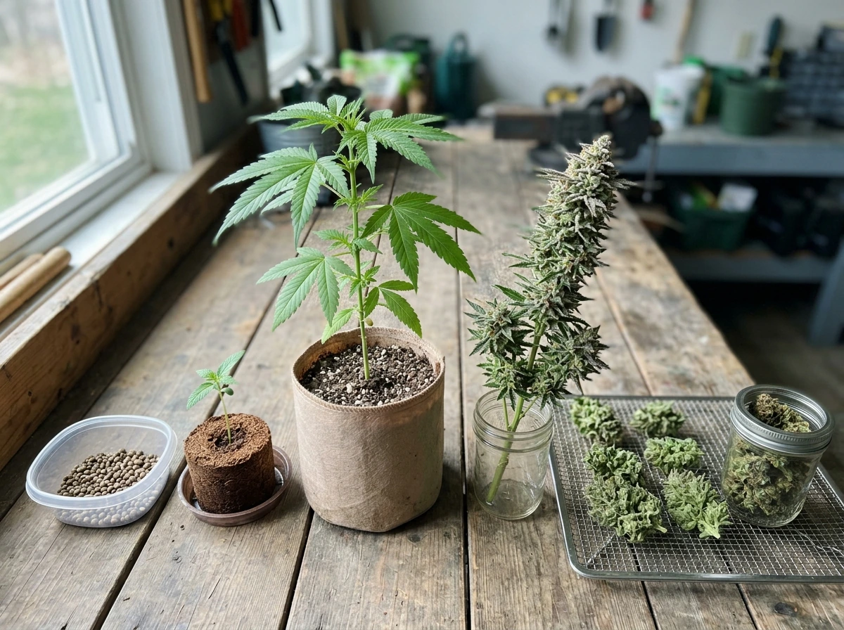 How to Grow Weed: Step-by-Step Seed to Harvest Guide