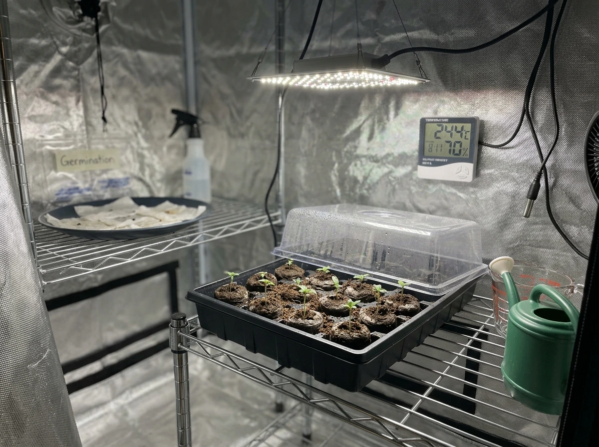 How to Grow Weed Seedlings: Setup, Light, Water, Fixes