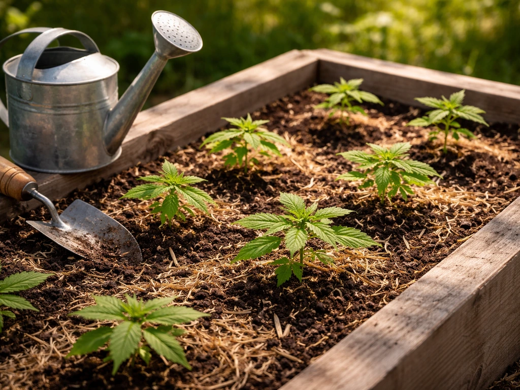 how to grow weed from seed outdoors