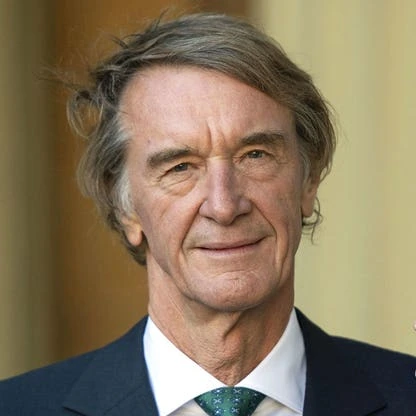 Portrait photo of Sir Jim Ratcliffe, founder and chairman of INEOS.