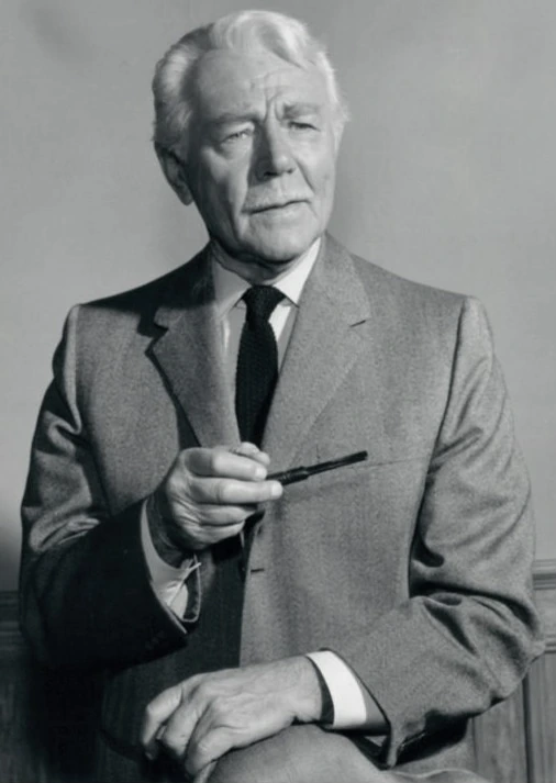 Charles Ruggles portrait photo, 1963