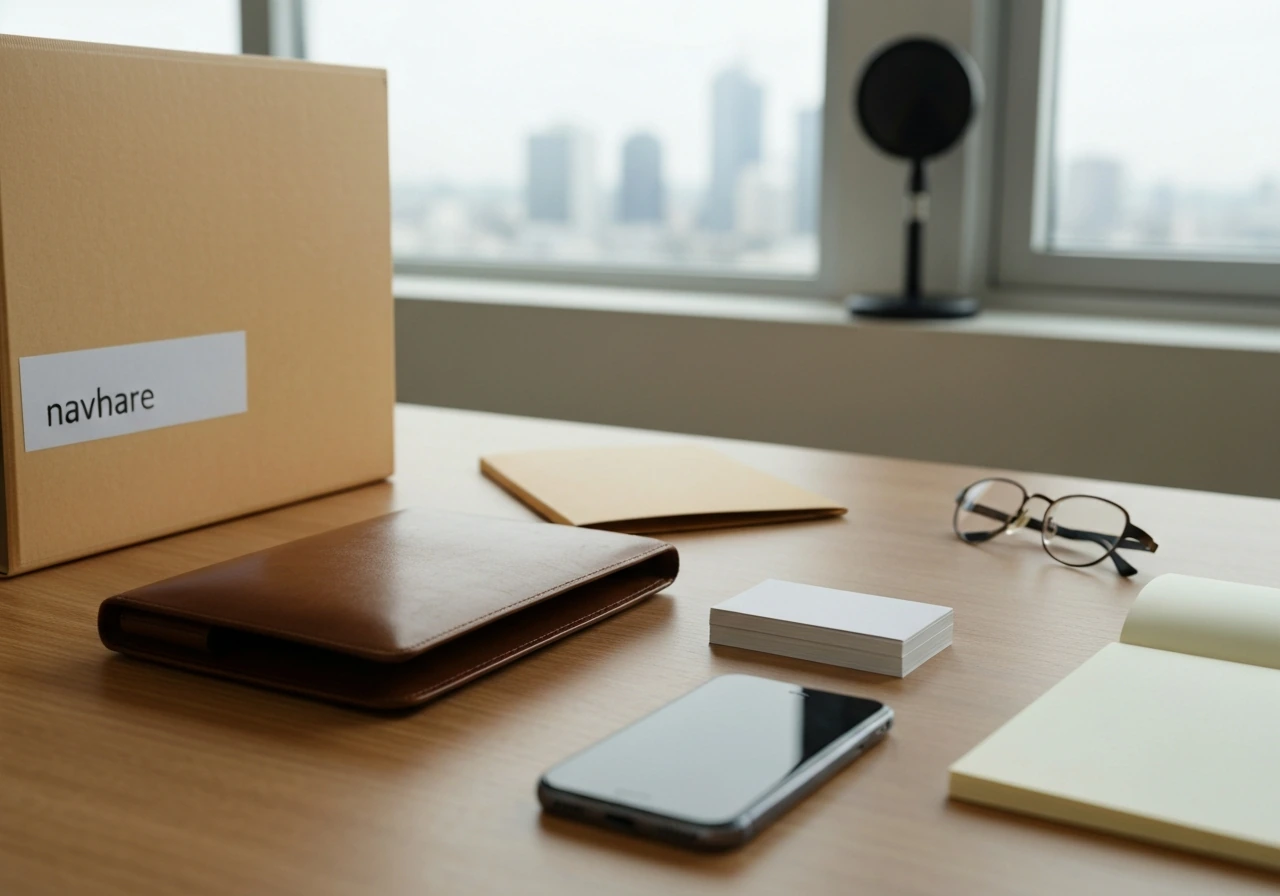 Minimal desk scene with business items suggesting group vs individual wealth comparisons