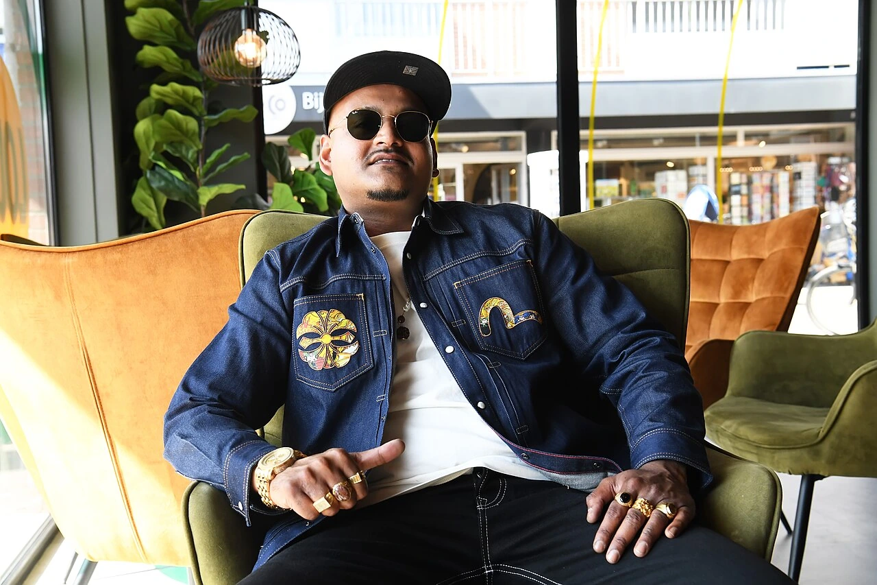 Photo of Foota Hype Jamaican dancehall selector and music producer Oneil Ricardo Thomas (stage name Foota Hype)