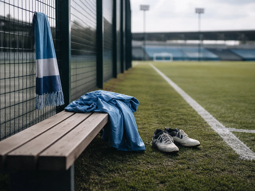 Manchester City training ground scene with symbolic professional focus and wealth-era energy