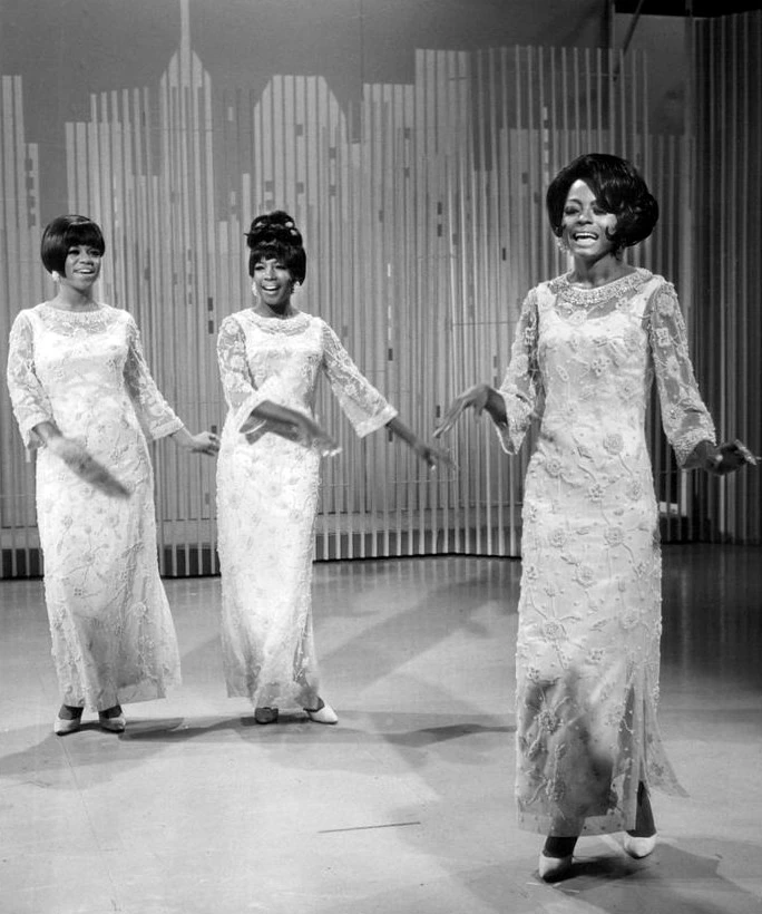 The Supremes performing in 1966