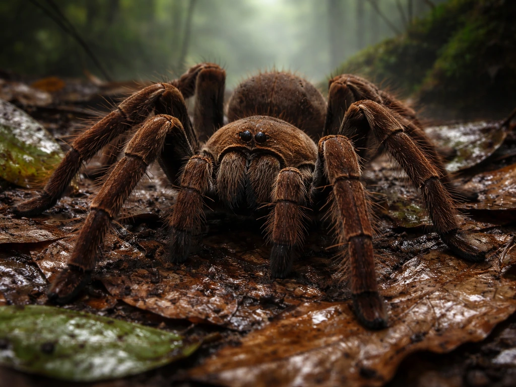 is the goliath bird eating spider endangered