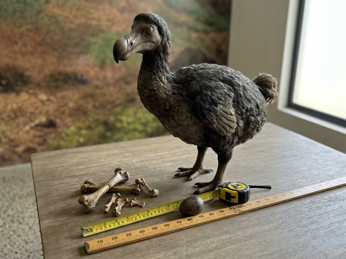 How Big Is a Dodo Bird? Size, Weight, and Egg Facts