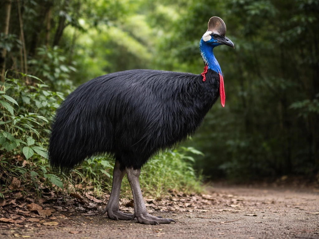 How Tall Is a Cassowary Bird? Adult Height by Species