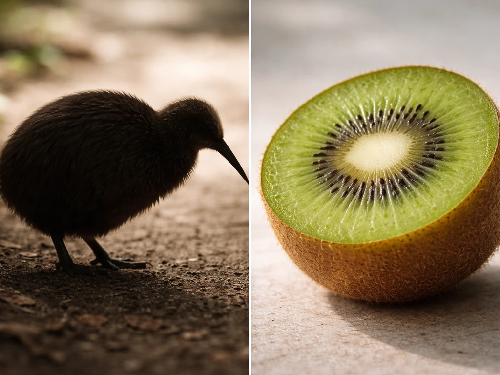 what came first the kiwi fruit or bird