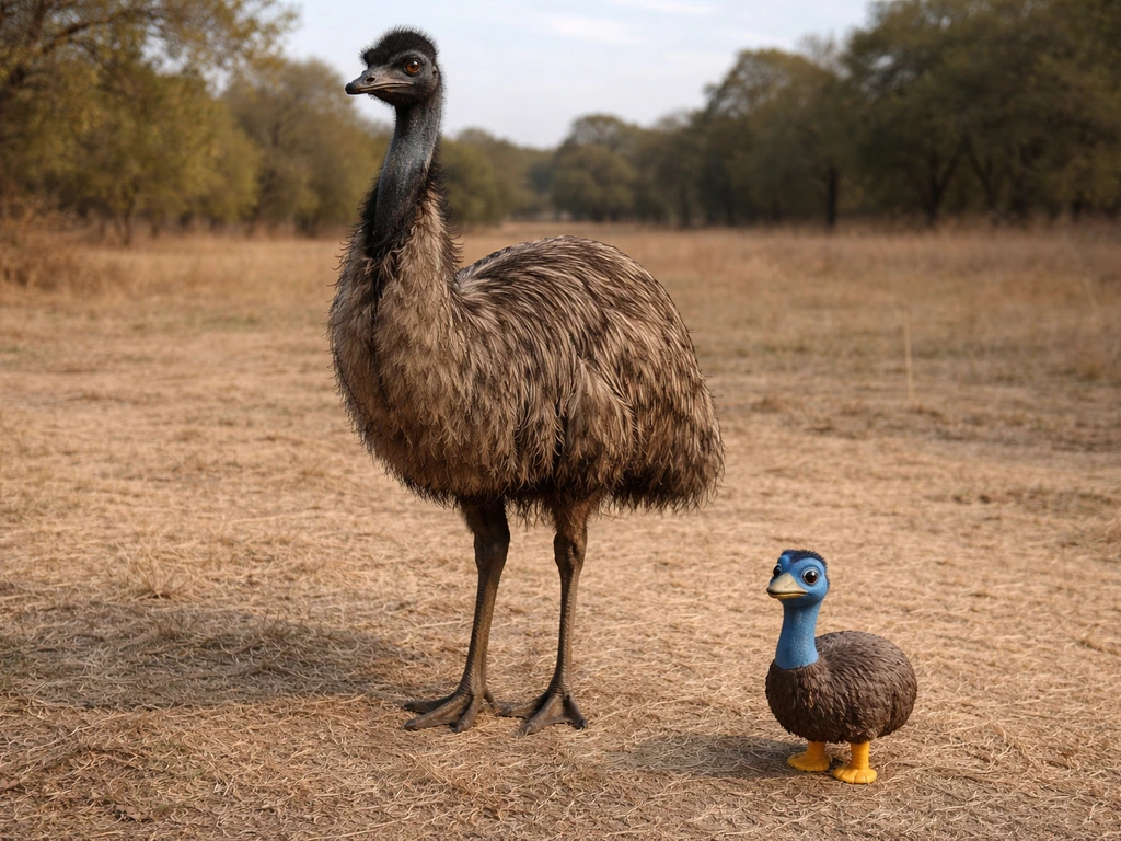 is limu emu real bird