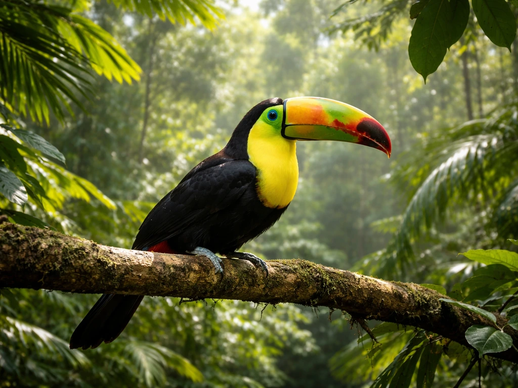 where does toucan bird live