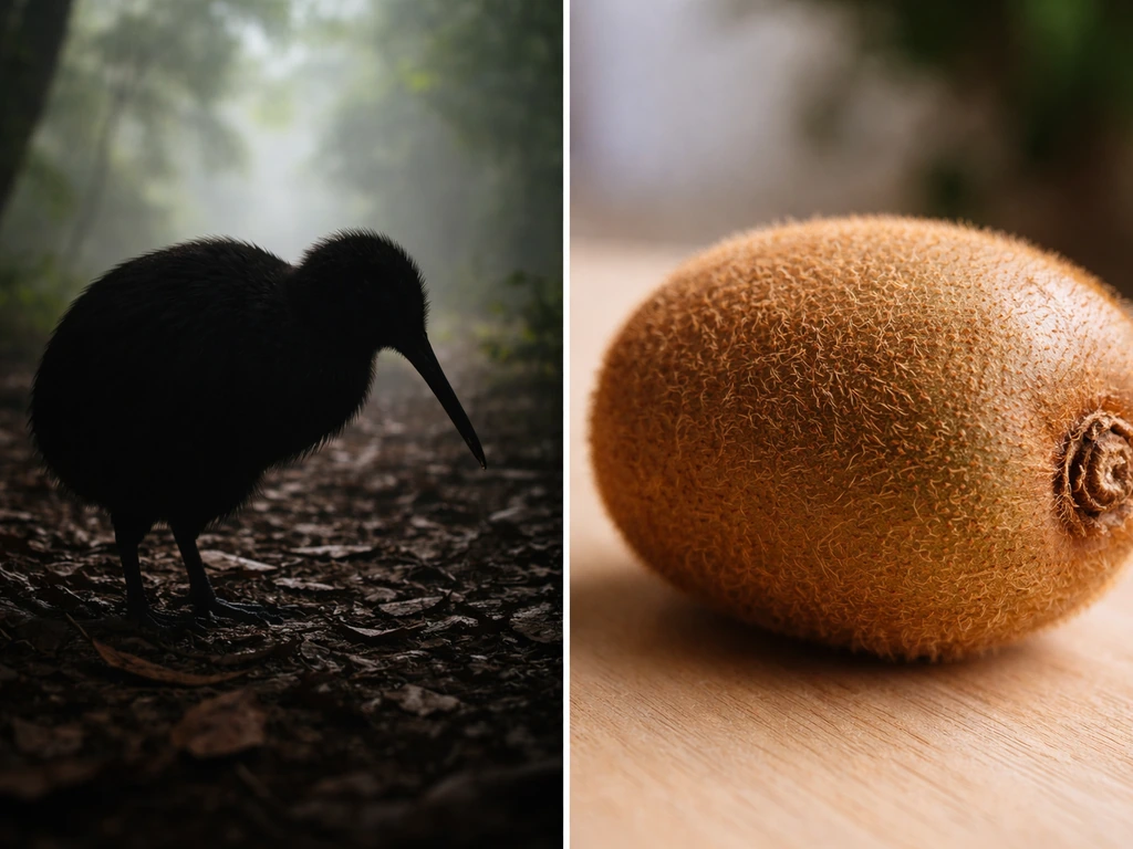 kiwi fruit vs kiwi bird