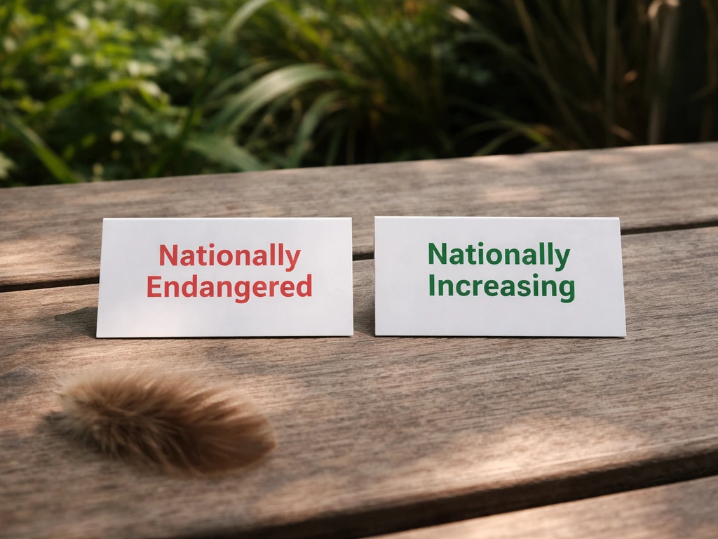 is the kiwi bird endangered
