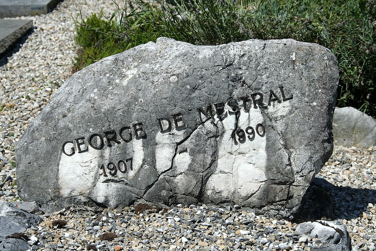Gravestone of George de Mestral