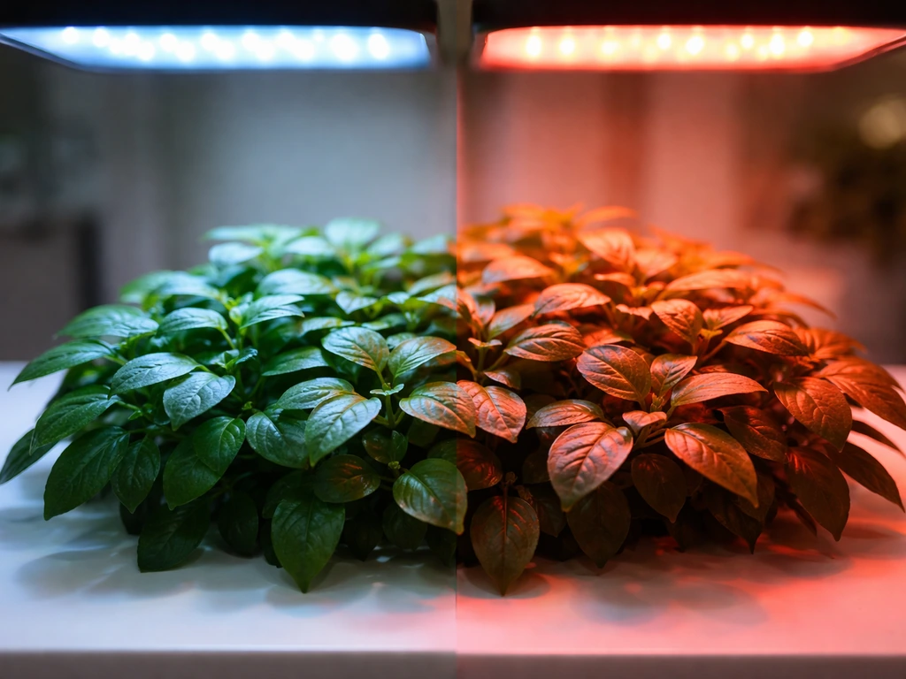 led grow light vs fluorescent