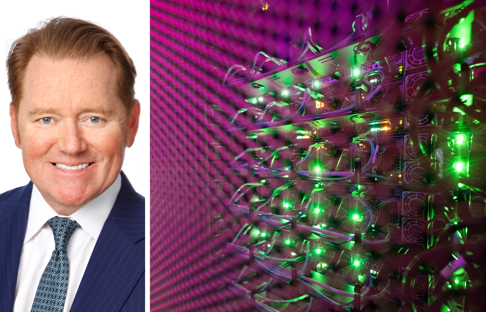 Marc C. Ganzi portrait in a suit and tie