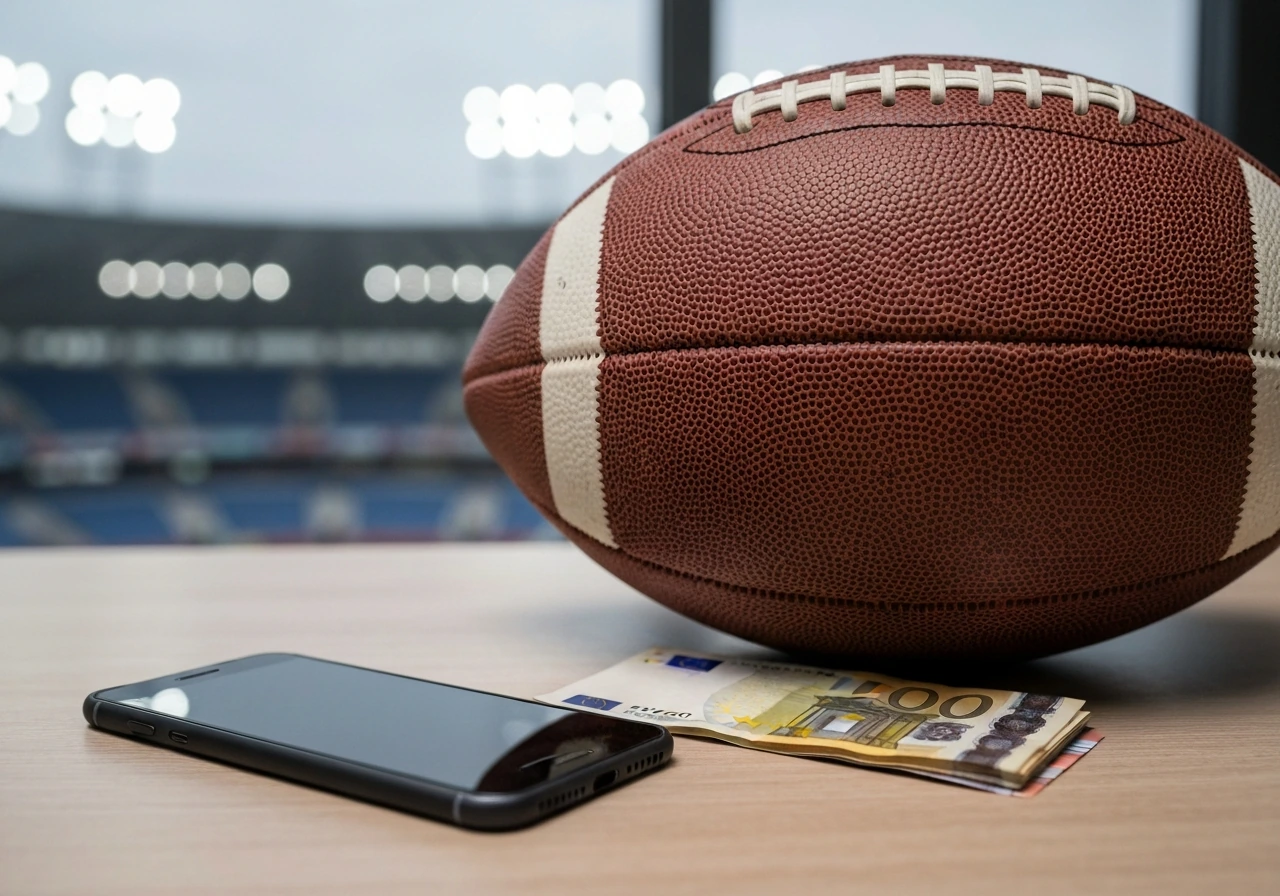 Croatian football vibe shown through a football and a banknote-toned backdrop, symbolizing net worth