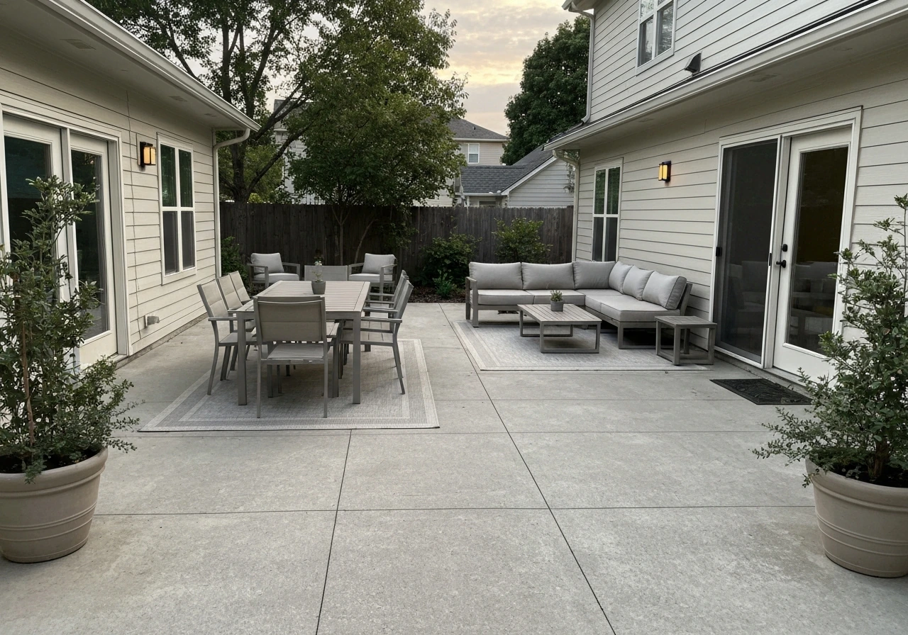 best patio size