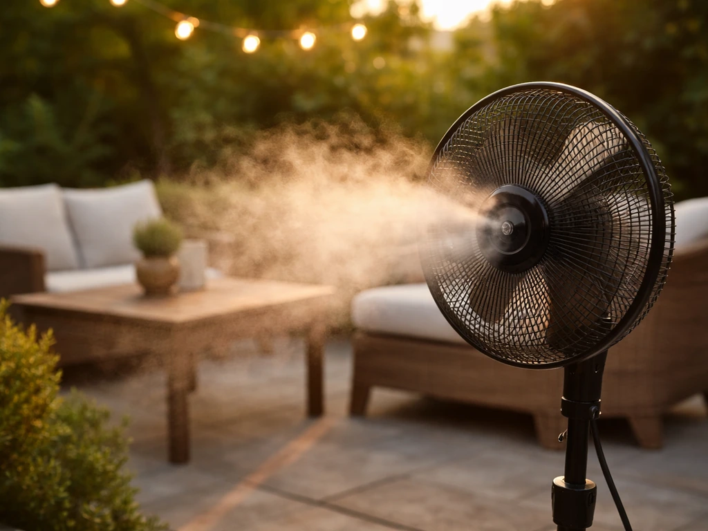 best patio misting fans