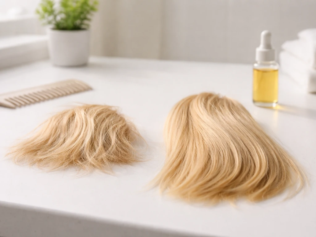 how to grow out blonde hair