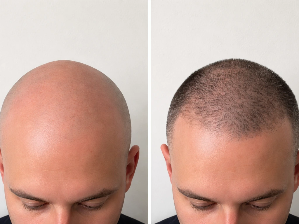 how to grow out shaved head