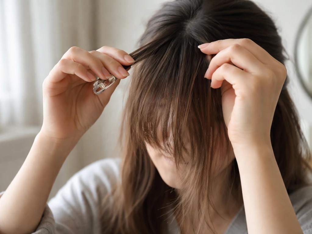 how to grow out a fringe