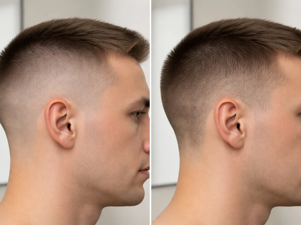 how to grow out a side shave