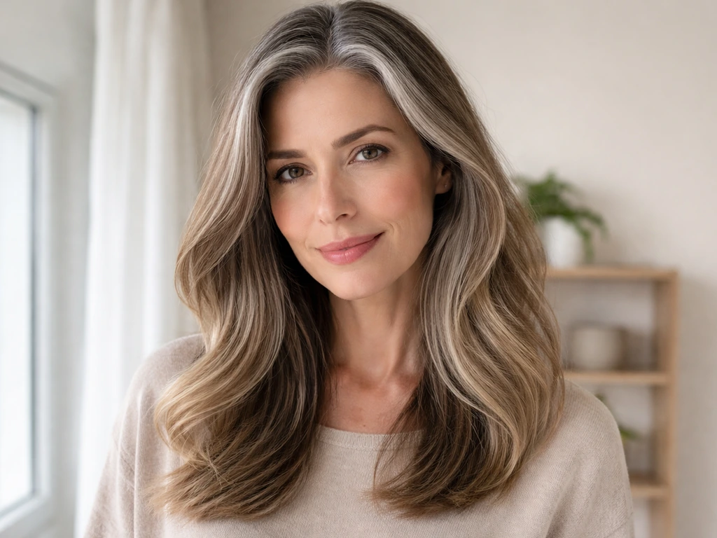 how to grow grey hair out gracefully