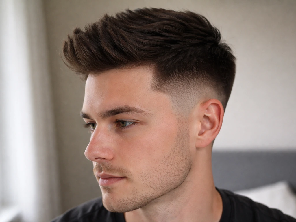 how to grow a tapered hairline